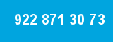 922 871 30 73 922 871 30 73